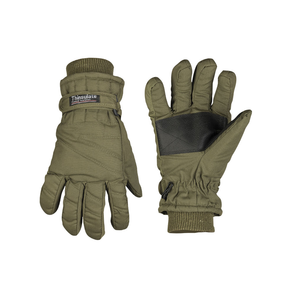 Mil-Tec 3M Thinsulate Winter Gloves Olive - (12530001)