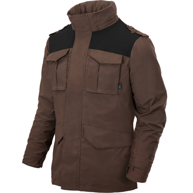 Helikon Covert M65 Jacket - Earth Brown / Black