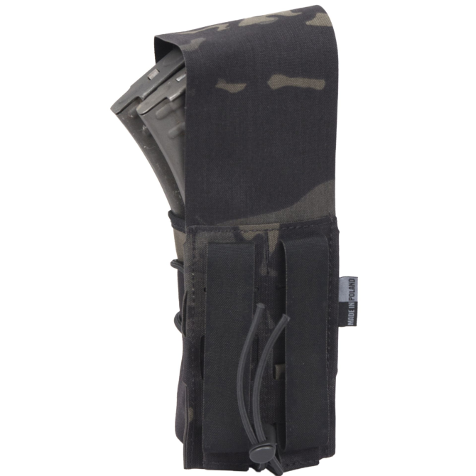  Stealth Velcro Double Clip Pouch Magazine Holder Gun