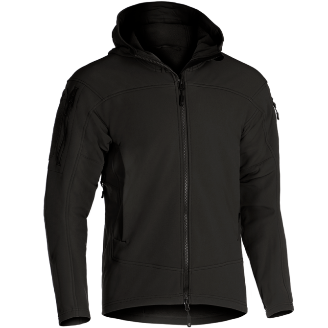 Claw Gear Audax Softshell Hoody Jacket - Black