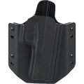 Direct Action OWB Zero Cant Holster (Straight Loops) - For Glock 17 - Black