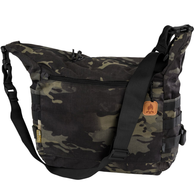 Helikon Bushcraft Satchel Shoulder Bag - Multicam Black