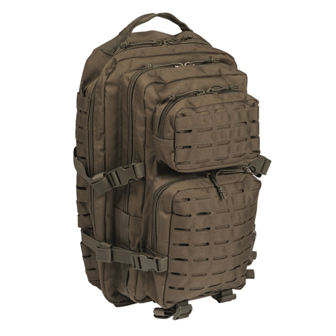 Mil-Tec Large Assault Pack Laser Cut - Olive Green