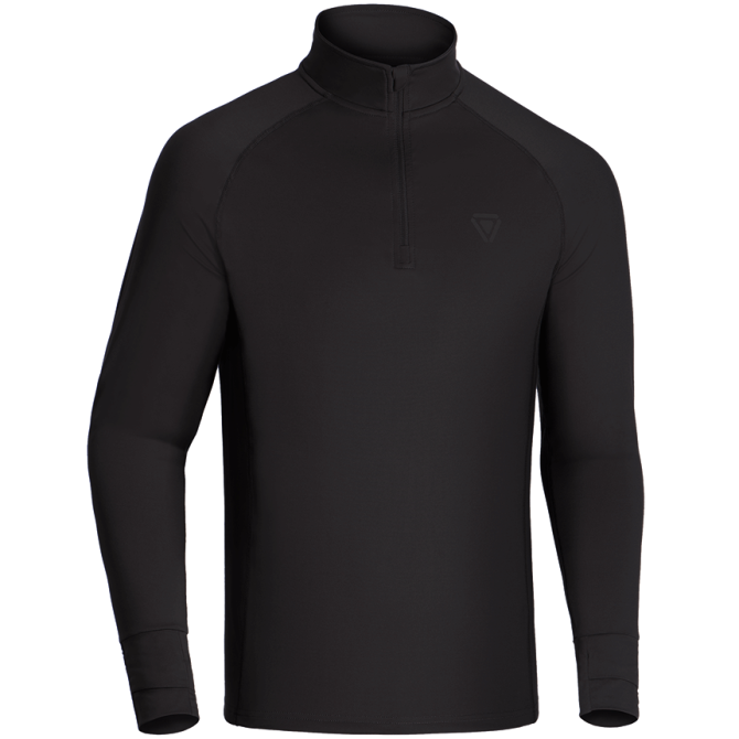 Outrider Tactical T.O.R.D. Long Sleeve Zip Shirt - Black