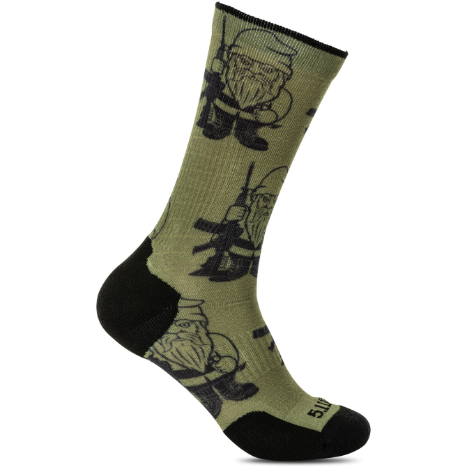 5.11 Sock & Awe Crew Green Gnome (10041CR)