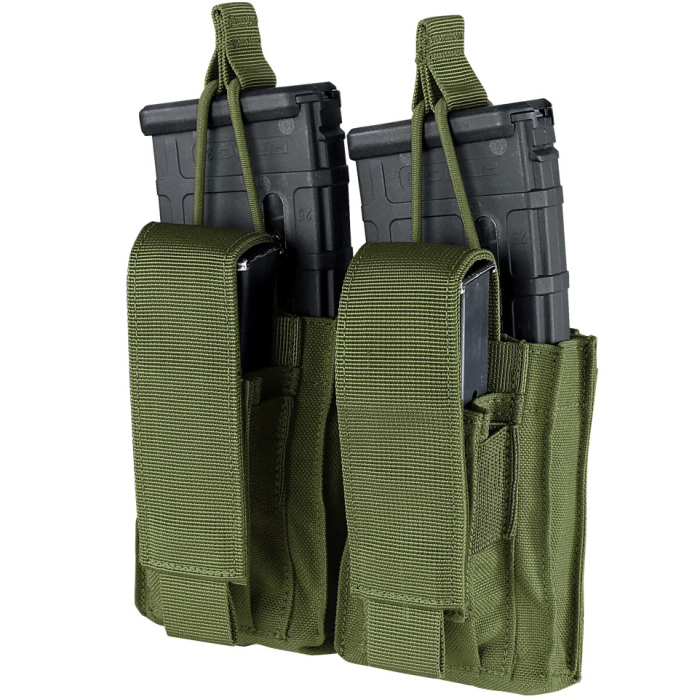 Condor Double Kangaroo Mag Pouch Gen 2 - Olive Drab (191232-001)