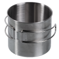 Mil-Tec Wire Handle Stainless Steel Mug 600 ml (14602600)
