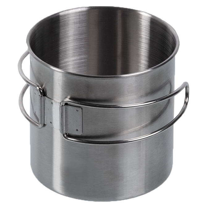 Mil-Tec Wire Handle Stainless Steel Mug 800 ml (14602800)