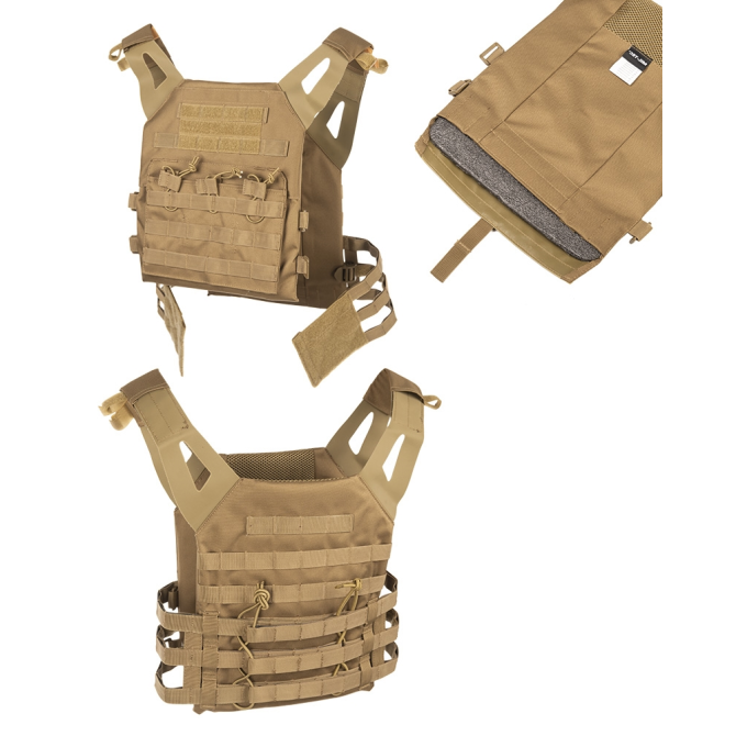 Mil-Tec Plate Carrier Vest Gen. 2 - Coyote (13463205)