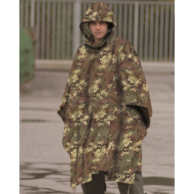 Mil-Tec Waterproof Poncho - Vegetato (10630042)