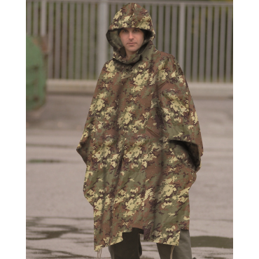 MIL-TEC® WASP I Z3A RIPSTOP WET WEATHER PONCHO NEW - Centerfire