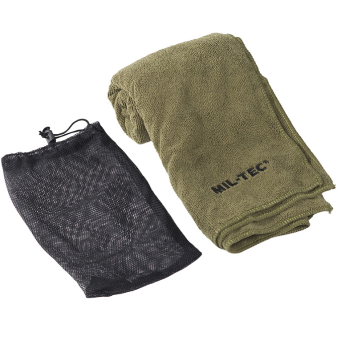 Mil-Tec Microfibre Towel 120x60 cm - Oliwkowy (16011111)