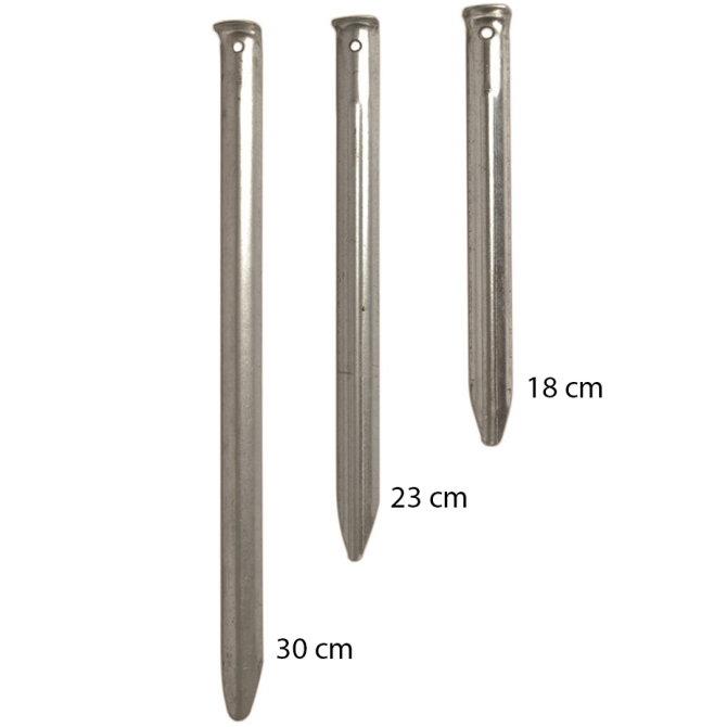 Mil-Tec 18 cm Steel Tent Pole 10 pcs (14245100)