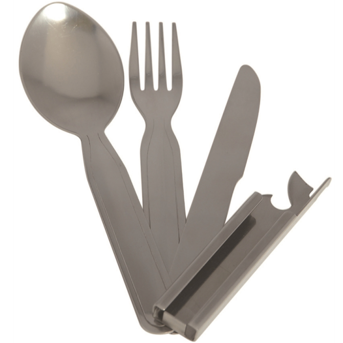 Mil-Tec 3-pc Army Eating Utensil (14622600)