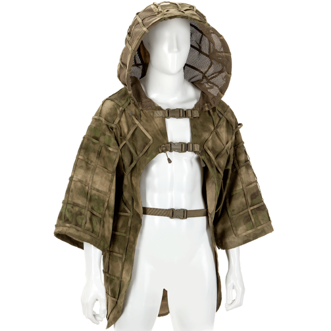 Invader Gear Ghillie Base Plain Cape - Everglade