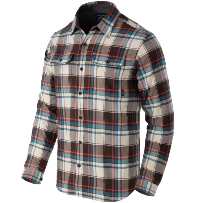 Helikon Greyman Shirt - Foggy Meadow Plaid