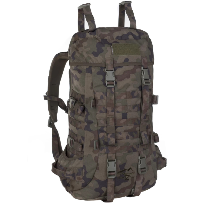 Wisport SilverFox MK2 40l Backpack - PL Woodland / wz.93