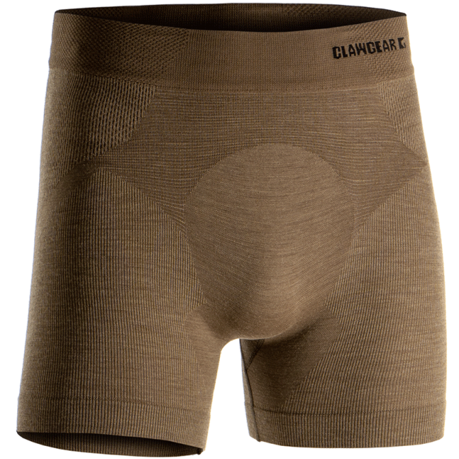 Claw Gear Merino Seamless Boxer - Stonegrey Olive (39194)