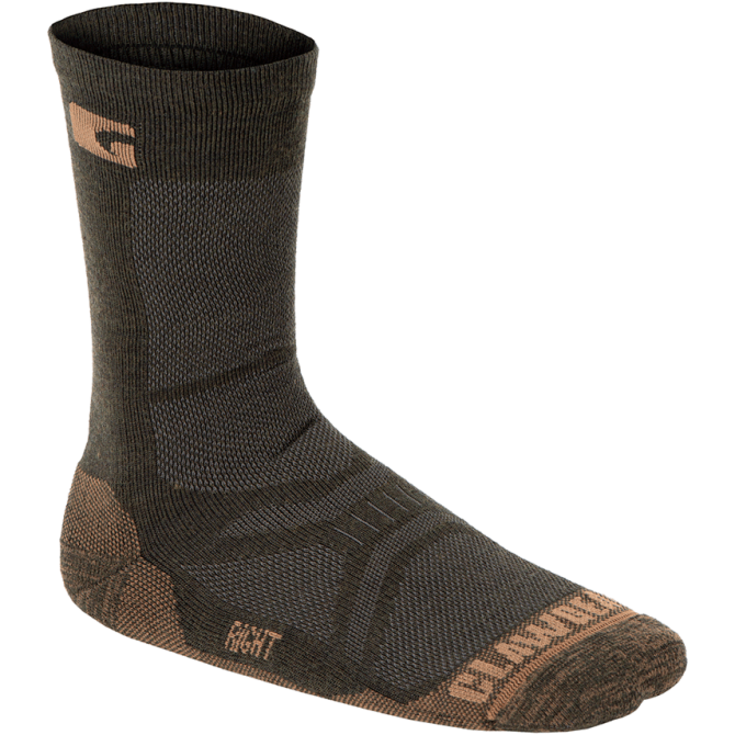 Claw Gear Merino Crew Socks - Green (37196)