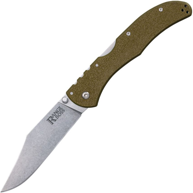 Cold Steel Range Boss Folding Knife - Olive Drab (20KR7)