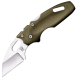 Cold Steel Mini Tuff Lite Folding Knife Plain Edge - Olive Drab (20MTGD)