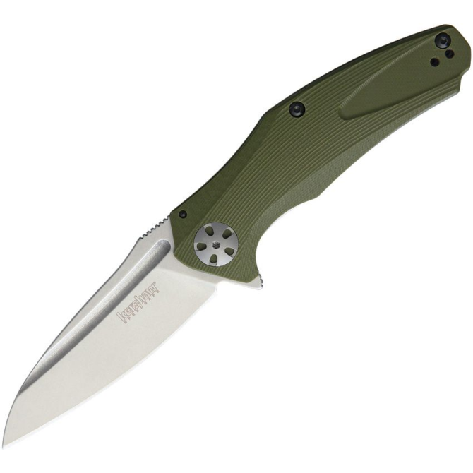 Kershaw Natrix Assisted Flipper Knife Olive (7007OL)