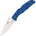 Spyderco Endura 4 FRN Full Flat Folding Knife - Blue (C10FPBL)