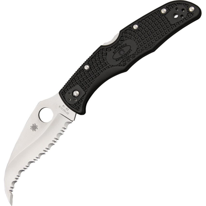 Spyderco Matriarch 2 Folding Knife (C12SBK2)