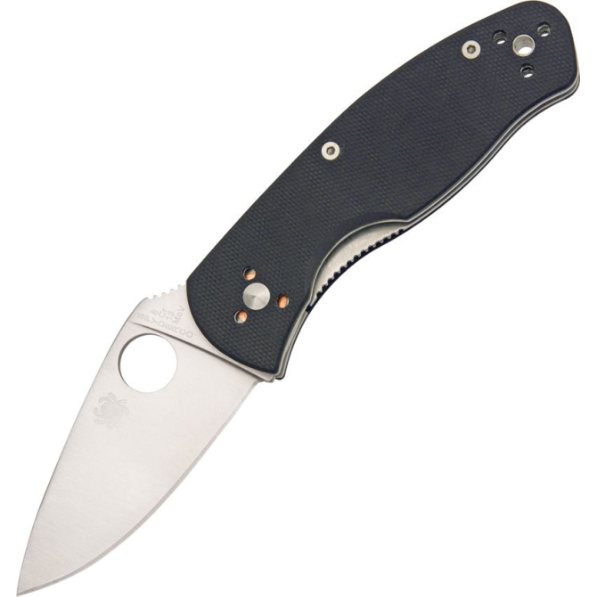 Spyderco Persistence G10 Plain Edge Knife (C136GP)