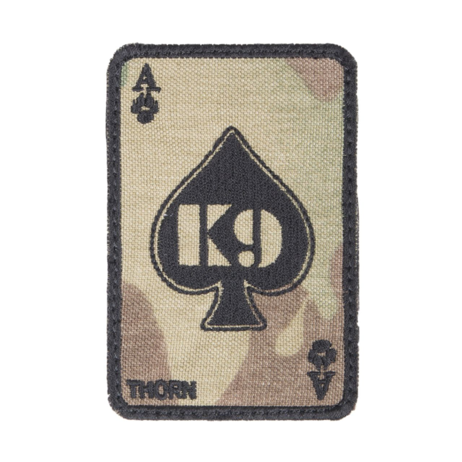 K9 Thorn Ace Of Spades Patch - Multicam