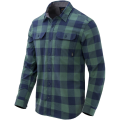 Helikon Greyman Shirt - Moss Green Checkered