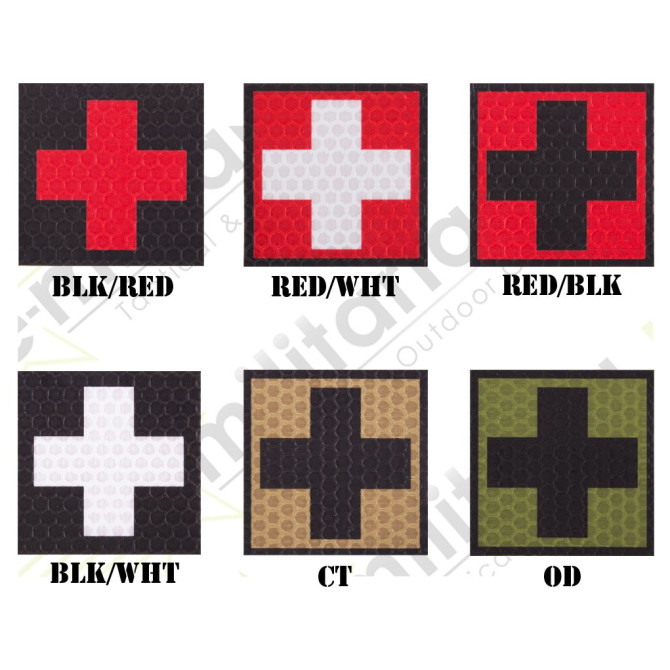 Combat-ID IR/IFF Patch Gen. 1 - Medical Cross F1