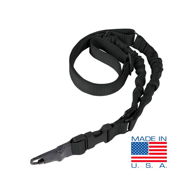 Condor Adder Double Bungee 1-point Sling - Black (US1022-002)