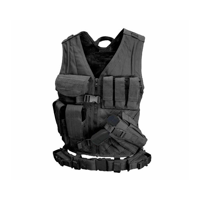 Tactical Vest Condor Crossdraw Black (CV-002)