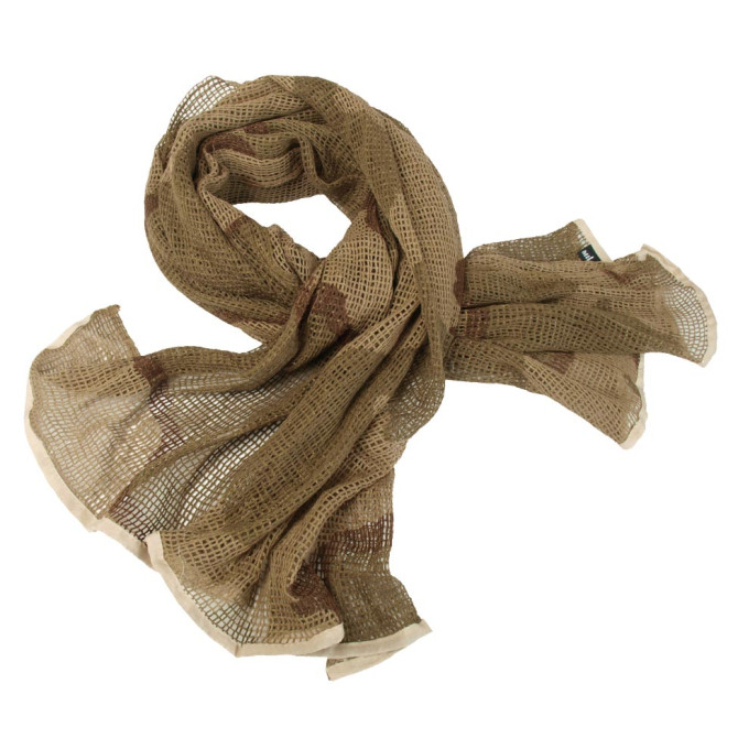 Mil-Tec Net Scarf - 3 Color Desert