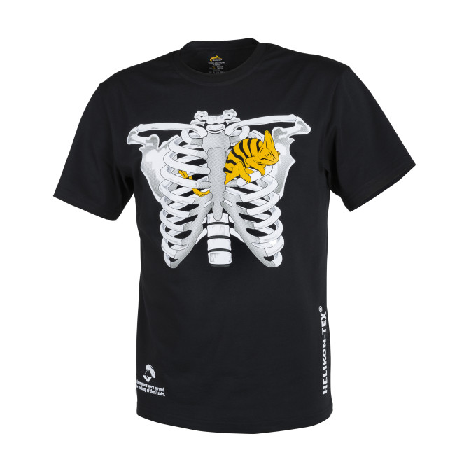 Helikon T-shirt Chameleon Chest Skeleton - Black