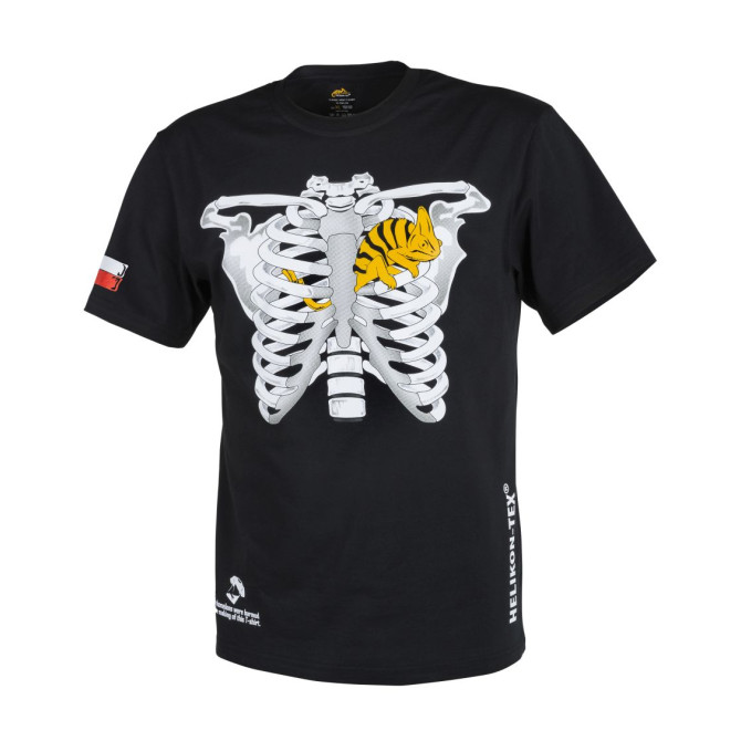 Helikon T-shirt Chameleon Chest Skeleton v.2 - Black