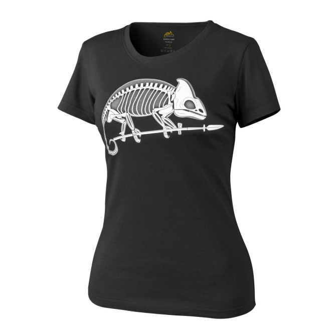 Helikon Women's Chameleon Skeleton T-Shirt - Black