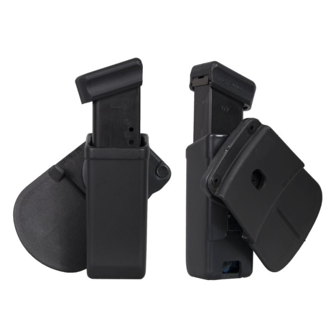 ESP Pistol Mag Holder With Fobus Paddle - Black (MH-24-01)