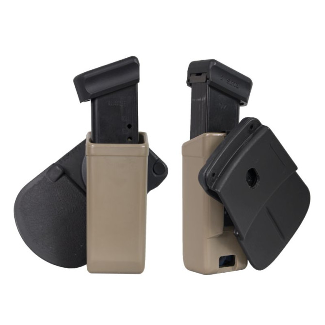 ESP Pistol Mag Holder With Fobus Paddle - Khaki (MH-24-02)