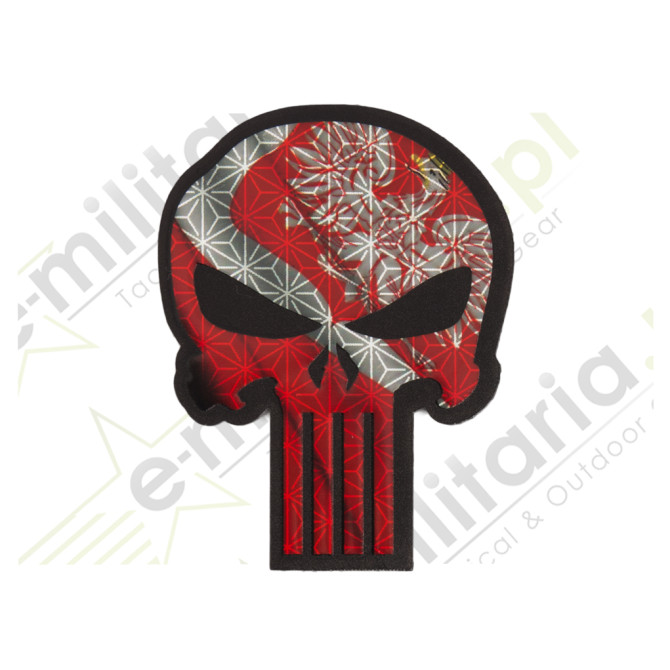 Combat-ID IR/IFF Patch Gen. 1 - Polish Punisher Emblem 3D