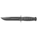 Ka-Bar Short Black Fighting Knife (1256) - Plain Edge