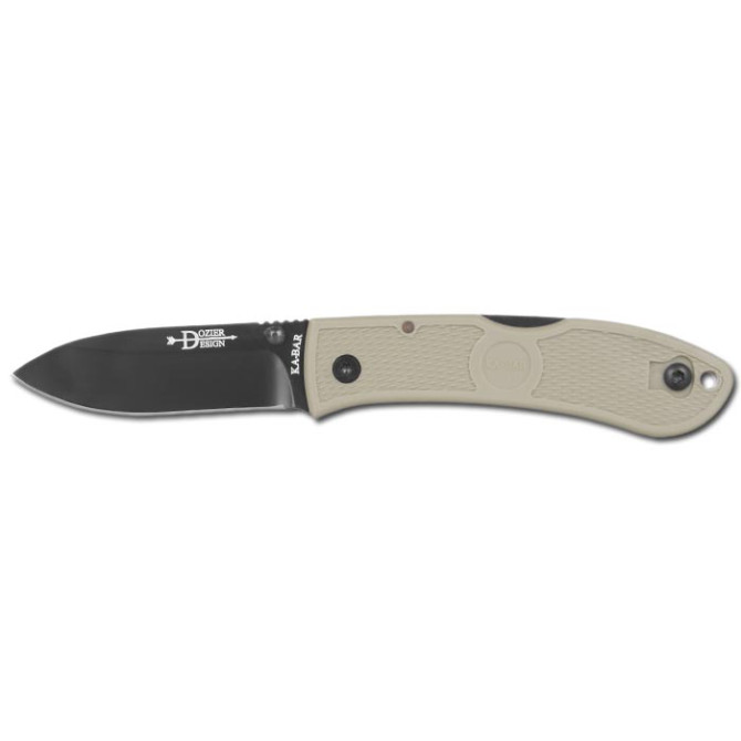 Ka-Bar 4062CB - Dozier Folding Hunter - Coyote Brown