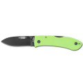 Ka-Bar Dozier Folding Hunter Folding Knife - Zombie Green (4062ZG)