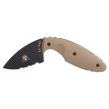 Ka-Bar TDI Law Enforcement Serrated Knife Coyote Brown (1477CB)