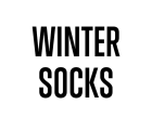 Winter socks