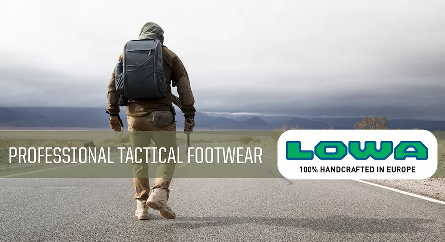 Professional tactical footwear Lowa - banner